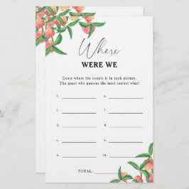 桃 – 私たちはブライダルシャワーゲーム