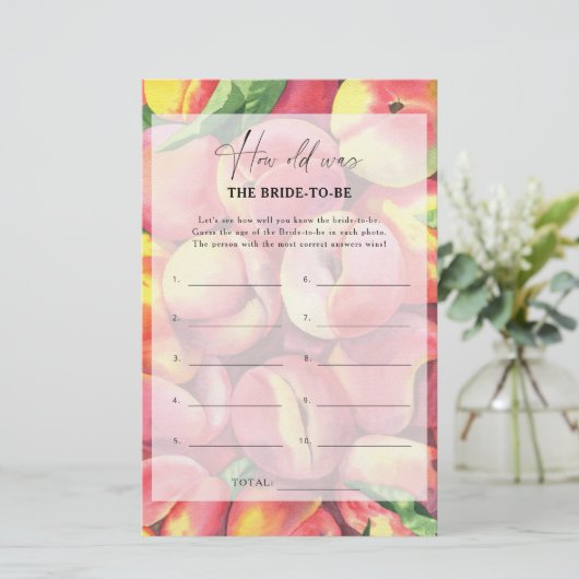 桃 – 花嫁の年齢 (スタンド正面)