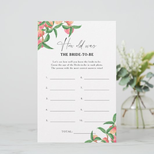 桃 – 花嫁の年齢 (スタンド正面)