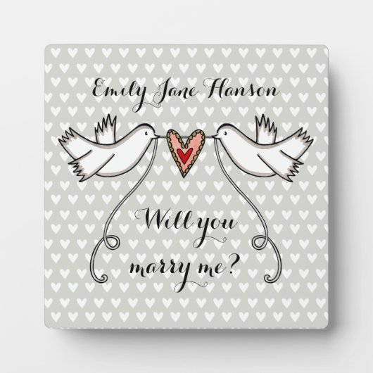 案パーソナライズされた内を願って貰え フォトプラーク (正面)