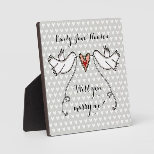 案パーソナライズされた内を願って貰え フォトプラーク (正面)