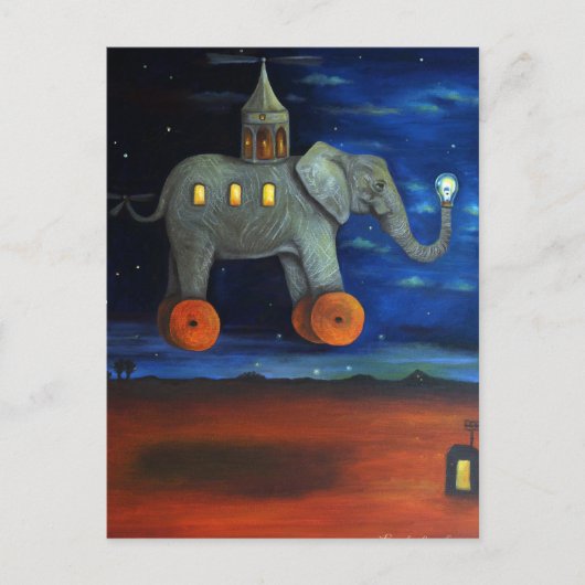 案内する光 ポストカード (正面)