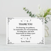 案内カード聞に感謝 招待状 (スタンド正面)