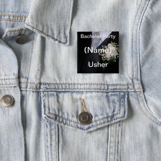 案内係の結婚 缶バッジ (インサイチュ)