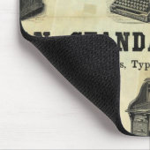 案内図付き広告 マウスパッド (コーナー)