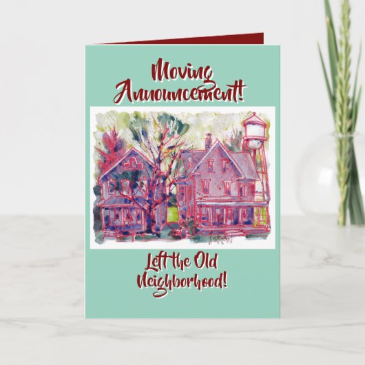 案内応答カードの移動 カード (正面)