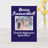 案内応答カードの移動 カード (黄色い花)