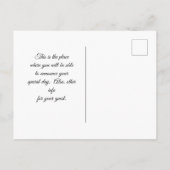 案内状ポストカード (裏面)