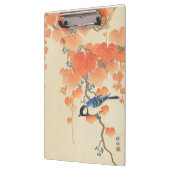 桐の木に青い鳥 クリップボード (左)