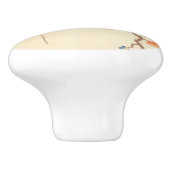 桐の木に青い鳥 セラミックノブ (側面)