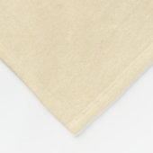 桐の木に青い鳥 フリースブランケット (角)