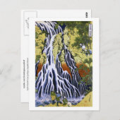 桐生滝の図　細見美術館所蔵 ポストカード (正面/裏面)