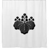 桐5/3開花 シャワーカーテン (正面)