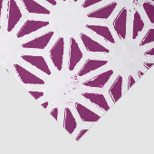 桑と白の幾何学模様 薄葉紙 (詳細)