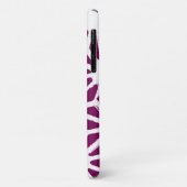 桑と白の幾何学模様 Case-Mate iPhoneケース (裏面/左)