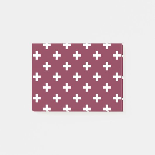 桑に白いポルカが乗る ポストイット (正面)