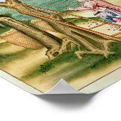 桑の実を集める ポスター (角)