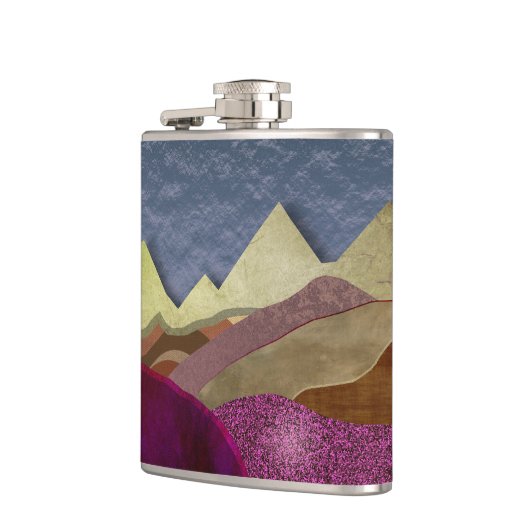 桑の山 フラスク (左)