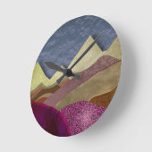 桑の山 ラウンド壁時計 (傾斜)