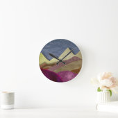 桑の山 ラウンド壁時計 (ホーム)