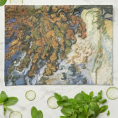 桑の木バイファンゴッホ キッチンタオル (折り畳み)