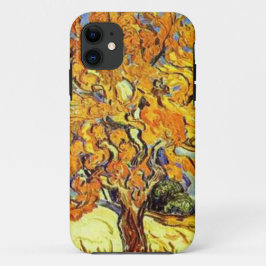「桑の木」ゴッホ　ビンテージアート iPhone 11 ケース