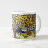 桑の木。ビンセント・ヴァン・ゴッホ。ファムアート。 ジャンボコーヒーマグカップ (正面右)