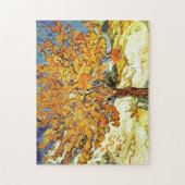 桑の木、ビンセント・ヴァン・ゴッホ。ヴィンテージ芸術 ジグソーパズル (縦)