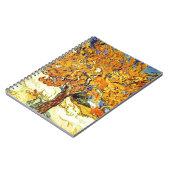 桑の木、ビンセント・ヴァン・ゴッホ。ヴィンテージ芸術 ノートブック (左側)