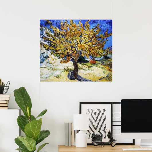 桑の木 ポスター (ホームオフィス)