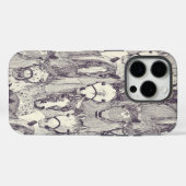 桑の真珠の馬 Case-Mate iPhoneケース (裏面 (横))