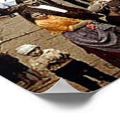 桑の通りNYC circa 1900カンバスプリント ポスター (角)