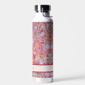 桑赤フローラカスタムウォーターボトル ウォーターボトル (左面)