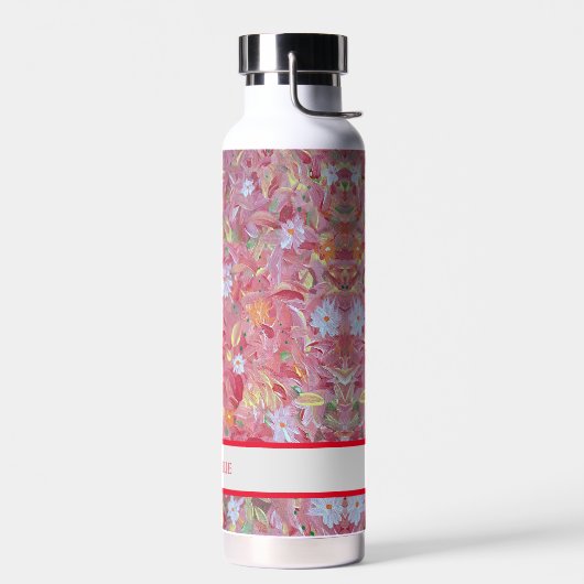 桑赤フローラカスタムウォーターボトル ウォーターボトル (左面)