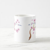 桜および富士山のマグ コーヒーマグカップ (中央)