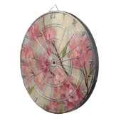 桜および枝 ダーツボード (正面右)