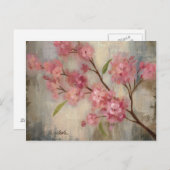 桜および枝 ポストカード (正面/裏面)