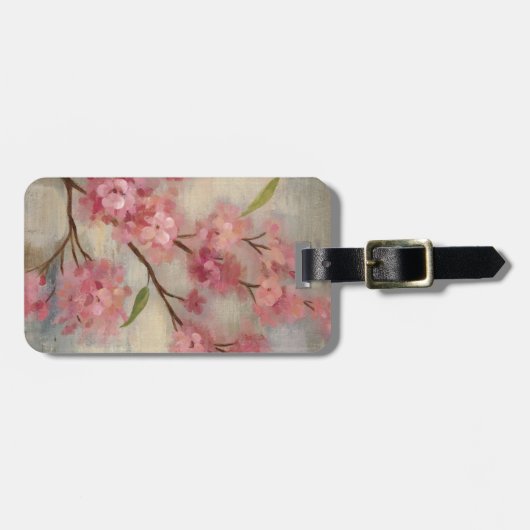 桜および枝 ラゲッジタグ (正面横)