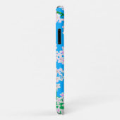 桜が付いている日本のな寺院 Case-Mate iPhoneケース (裏面/右)