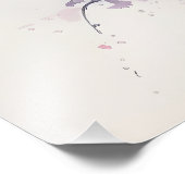 桜が湖に咲く フォトプリント            (角)