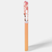 桜こけし人形 – 芸者ガールオンピーチ Case-Mate iPhoneケース (裏面 / 左)