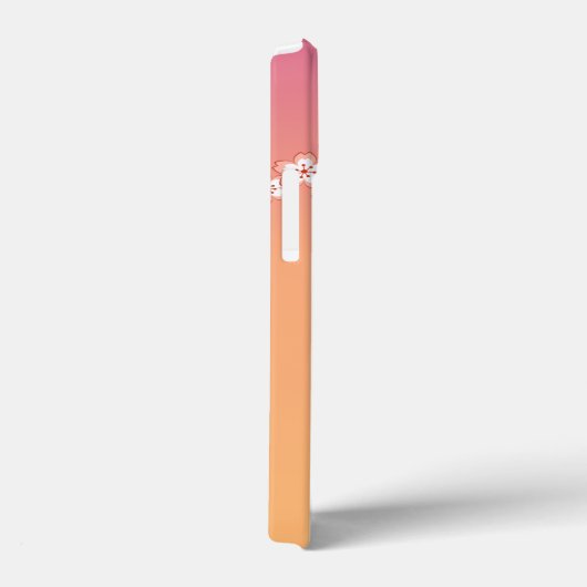 桜こけし人形 – 芸者ガールオンピーチ Case-Mate iPhoneケース (裏面 / 右)