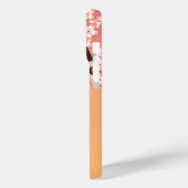 桜こけし人形 – 芸者ガールオンピーチ Case-Mate iPhoneケース (裏面 / 左)
