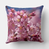 桜さくらんぼが日光にキスする花 クッション (裏面)