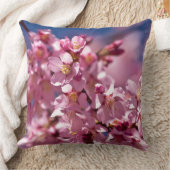 桜さくらんぼが日光にキスする花 クッション (ブランケット)