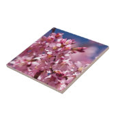 桜さくらんぼが日光にキスする花 タイル (側面)