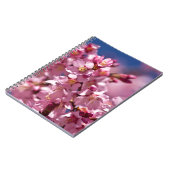 桜さくらんぼが日光にキスする花 ノートブック (左側)