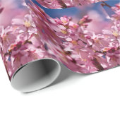 桜さくらんぼが日光にキスする花 ラッピングペーパー (ロールコーナー)