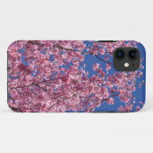 桜さくらんぼが青に咲く Case-Mate iPhoneケース (裏面(横))