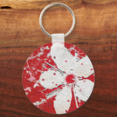 桜さくらんぼアジアフローラカスタム キーホルダー (正面)